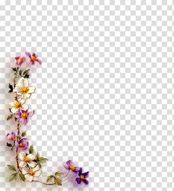 Floral design Artificial flower Frames Film frame, flower transparent background PNG clipart