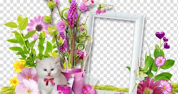 Floral design Birthday Love Frames Anniversary, Birthday transparent background PNG clipart
