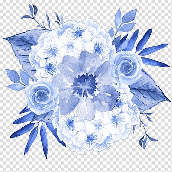 Floral design Blue Wedding invitation Flower , flower transparent background PNG clipart