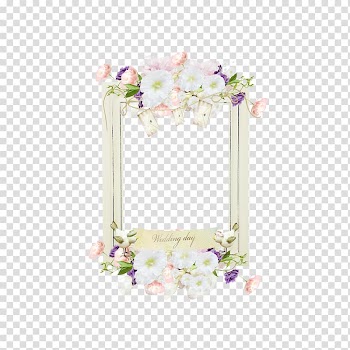 Floral design Child, Children Infants frame transparent background PNG clipart