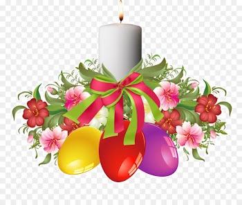 Floral design Christmas ornament Cut flowers Christmas Day - happy easter greetings 