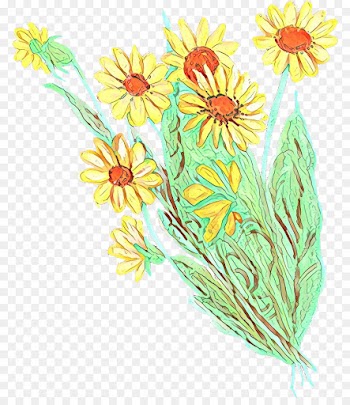 Floral Design, Chrysanthemum, Cut Flowers, Flower, Yellow PNG