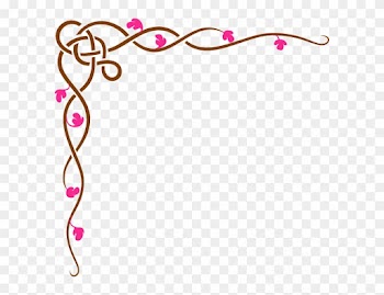 Floral Design Clip Art At Clker - Border Line Design