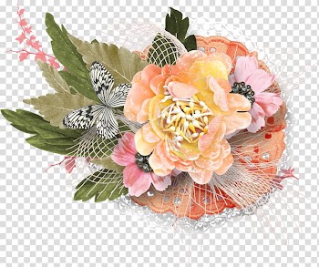 Floral design Cut flowers Flower bouquet Artificial flower, flower transparent background PNG clipart