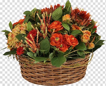 Floral design Cut flowers Food Gift Baskets Flower bouquet, flower transparent background PNG clipart