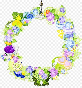 Floral Design, Cut Flowers, Picture Frames, Purple, Lei PNG