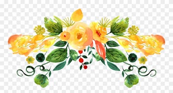 Floral Design Dibujo - Flores Watercolor Png