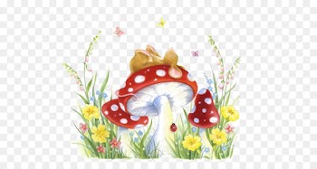 Floral design Drawing Art Illustration - Graffiti mushrooms 