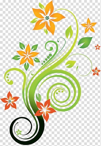 Floral design Drawing Emoji, Yellow flower cartoon tornado transparent background PNG clipart