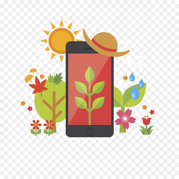 Floral design Floriculture Clip art - Creative mobile phone 