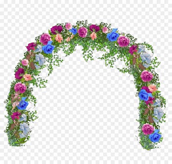 Floral design Flower Arch Clip art - Flower arches 