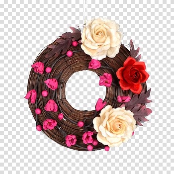 Floral design Flower Bedroom Wreath Column, Bamboo garland transparent background PNG clipart