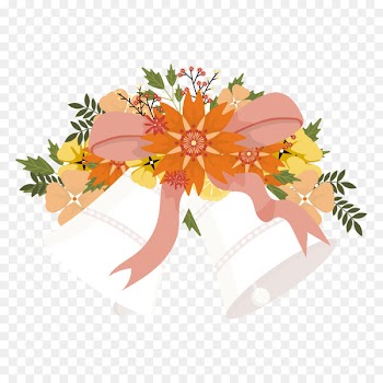 Floral design Flower Bell - Vector Bow bell flower 