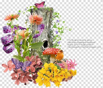 Floral design Flower bouquet Cut flowers, CLUSTER FRAME transparent background PNG clipart