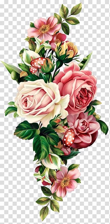 Floral design Flower bouquet Drawing , flower transparent background PNG clipart
