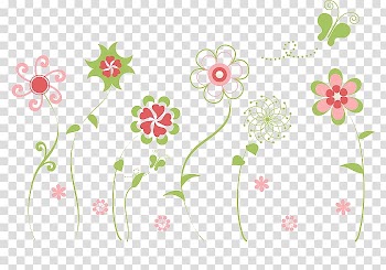 Floral design Flower Brush Abstract, Abstract Floral transparent background PNG clipart