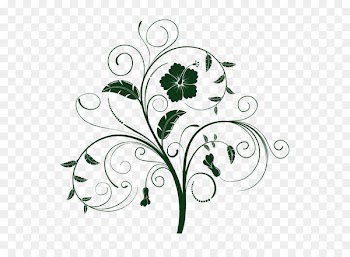 Floral design Flower Drawing Wall decal -  