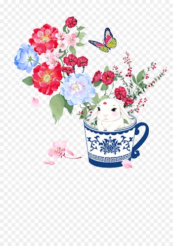 Floral design Flower - Flower rabbit 