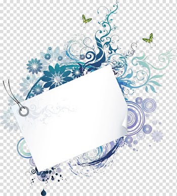 Floral design Flower Frames, teal frame transparent background PNG clipart