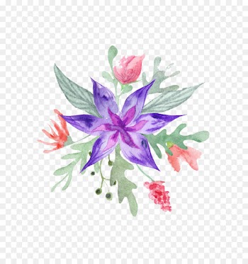 Floral design Flower Illustration Drawing Image - adjustor watercolor 
