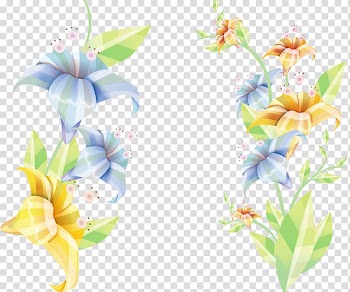 Floral design Flower Lilium Wall, Color lily transparent background PNG clipart