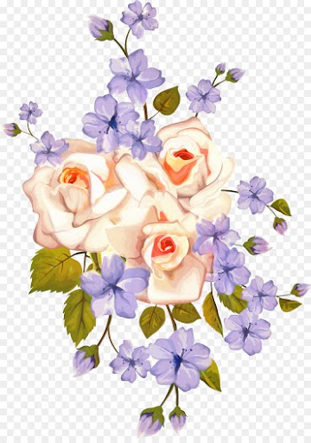 Floral Design, Flower, Rose, Lilac PNG