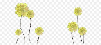 Floral design Flower Yellow Three-dimensional space - Three-dimensional yellow flowers background 