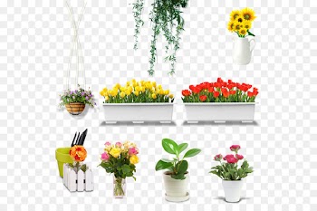 Floral design Flowerpot Vase - Flower vase willow basket 