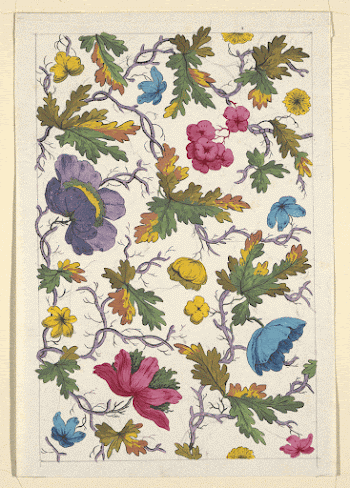 Floral design for printed textile | Free Photo - rawpixel