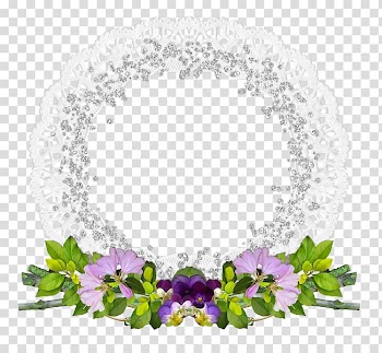 Floral design Frames Cut flowers, flower transparent background PNG clipart