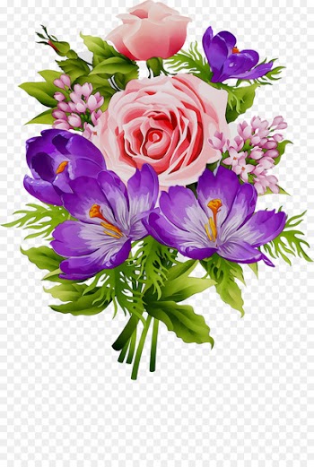 Floral design Garden roses Cut flowers Flower bouquet -  