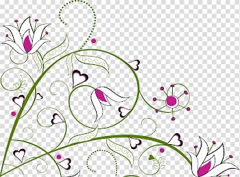 Floral design Leaf Flower, Hand drawn sketch flowers heart-shaped leaves transparent background PNG clipart