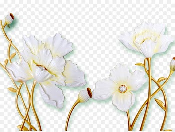 Floral design Lilium Flower - Color carving lily 