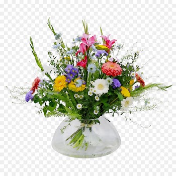 Floral design Moooi Delft Blue Vase Flower bouquet -  