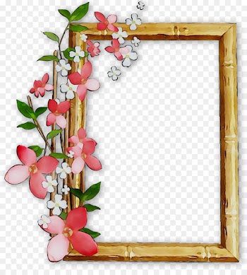 Floral design Picture Frames Mirror College -  