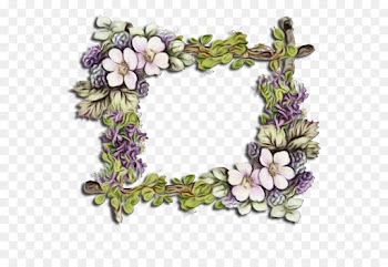 Floral Design, Picture Frames, Purple, Picture Frame, Lilac PNG