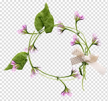 Floral design Purple Wreath, Purple wreath transparent background PNG clipart