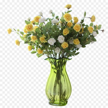 Floral design Vase Glass Flower - Bottle plant flowers 