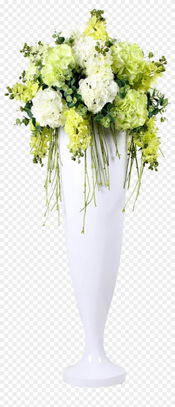 Floral Design Vase Wedding Flower Bouquet - Portable Network Graphics