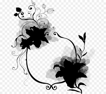 Floral Design, Visual Arts, Black White M, Blackandwhite, Monochrome Photography PNG