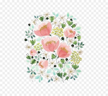 Floral design Watercolor painting Drawing Artist Illustration - Flowers 