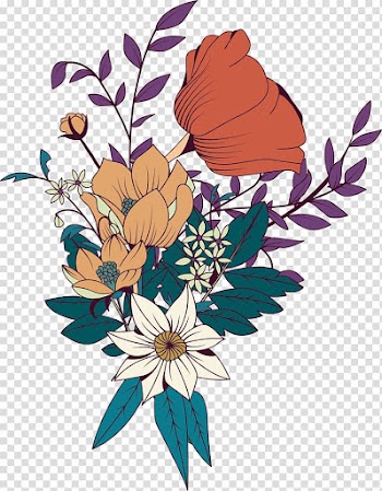 Floral design Watercolor painting, Watercolor lily pattern transparent background PNG clipart
