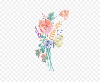 Floral design Watercolour Flowers Watercolor painting Flower bouquet Poster - bouquet 