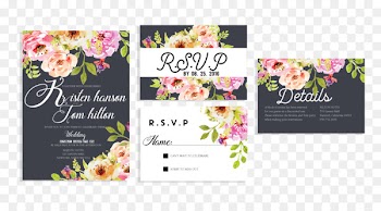 Floral design Wedding invitation Bride - wedding 
