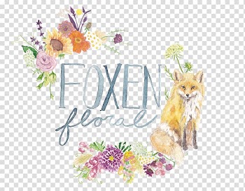 Floral design Whiskers, hand painted watercolor flowers transparent background PNG clipart