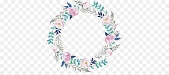 Floral design Wreath Watercolor painting Flower - flower 
