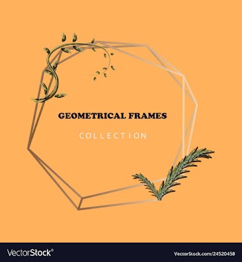 Floral elegant botanical card design with vector image