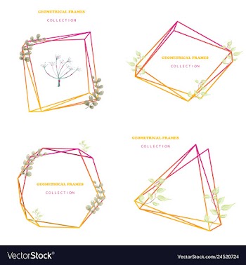 Floral elegant botanical card design with vector image