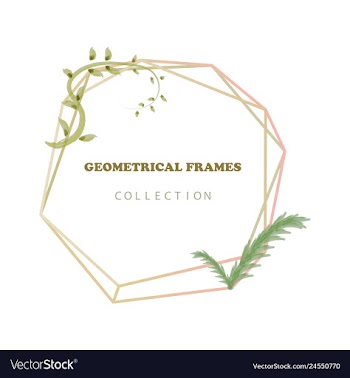 Floral elegant botanical card design with vector image