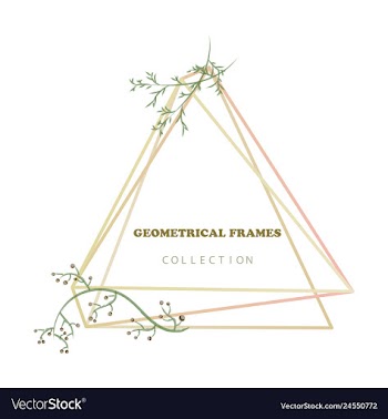 Floral elegant botanical card design with vector image